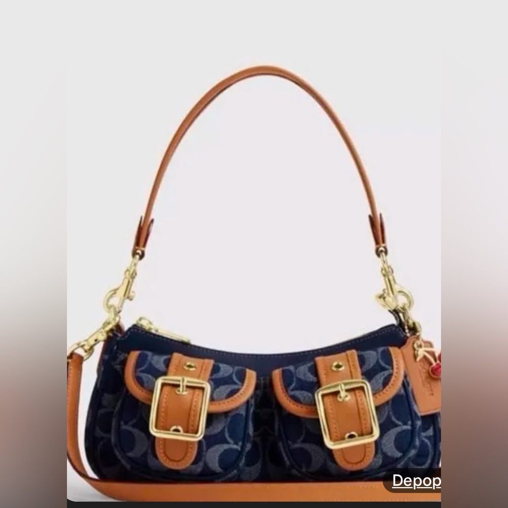 Ashton Bag In Signature Denim